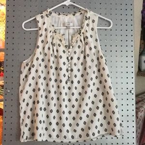 J. crew Printed Tank